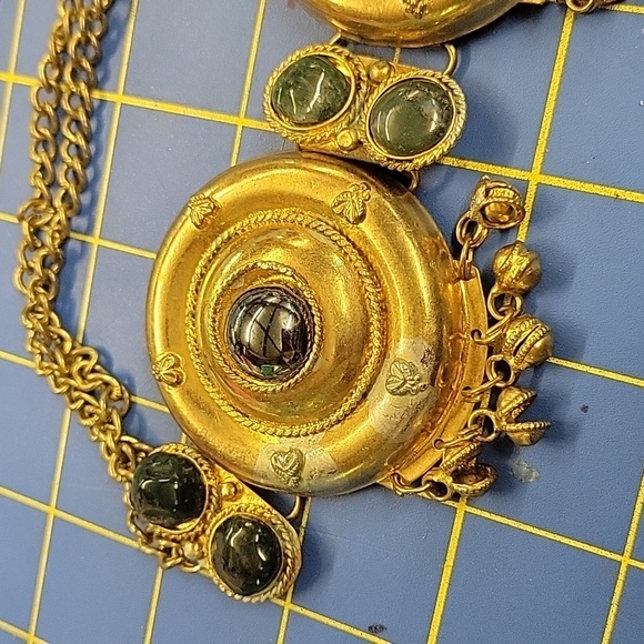 1980s Gold Brassy Tone Chain 38" - Picture 2 of 6